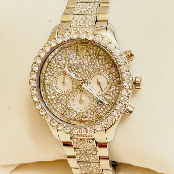 Michael Kors Layton Watch Pave Watch - Picture 1 of 12